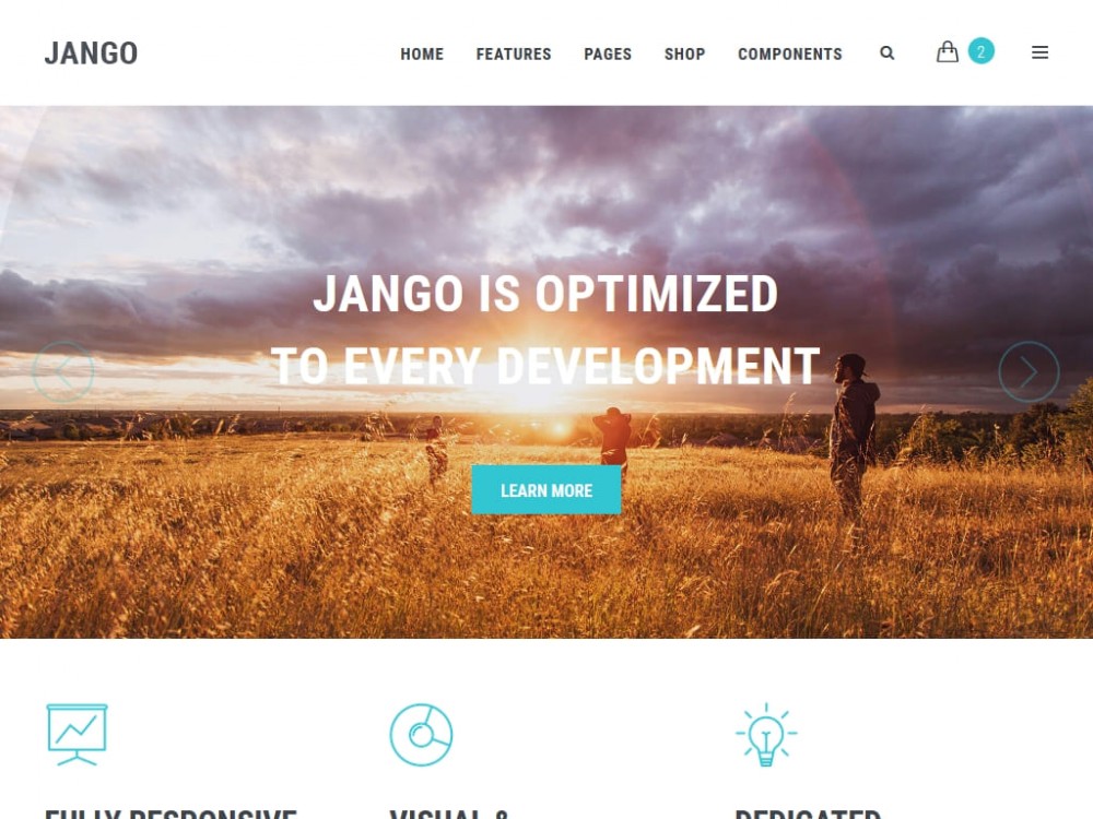 Шаблон Jango для многостраничного сайта