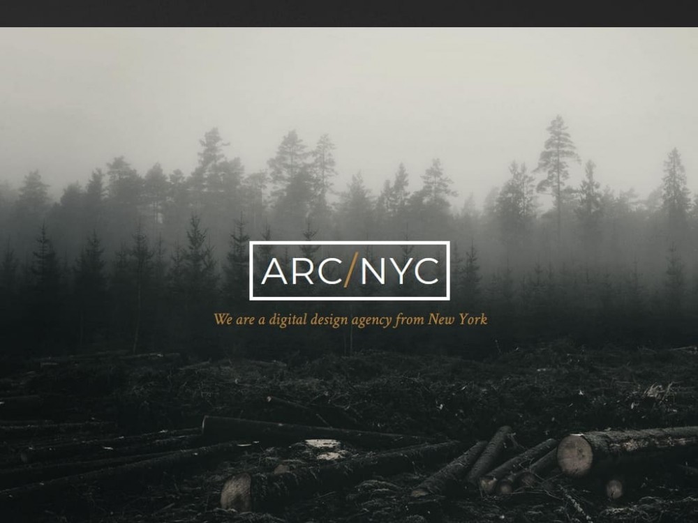 Шаблон ARC - посадочная страница Landing page