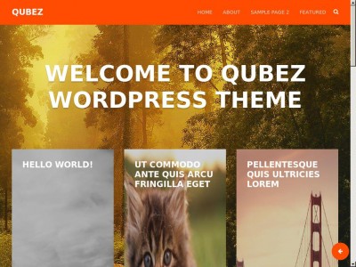 Qubez - WordPress